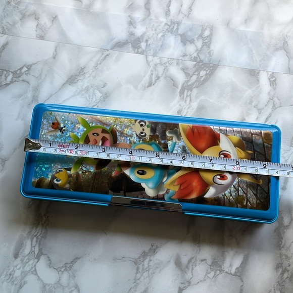 Pokemon Center 2013 - Chespin, Froakie, Fennekin double sided pencil case - Picture 11 of 14